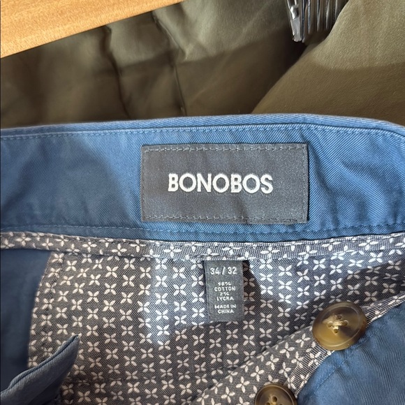 Bonobos Blue Men's Pants - Picture 3 of 3